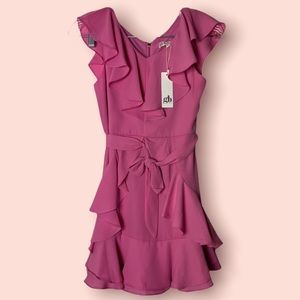 GB Girls Pink Ruffle dress Girls
